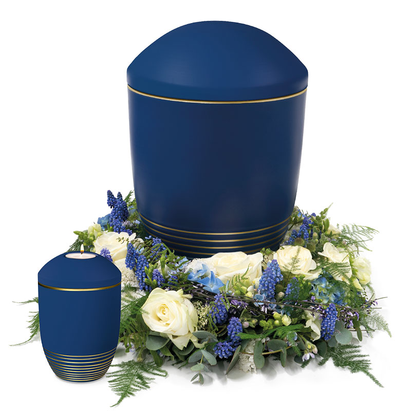 urne-dunkelblau-goldstreifen